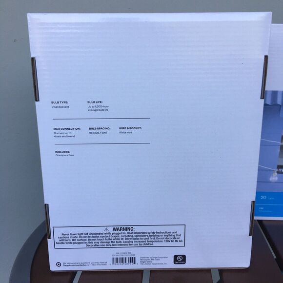 Room Essential String Lights 2 New Boxes Indoor/Outdoor 40 Bulb Patio Living - Picture 7 of 8